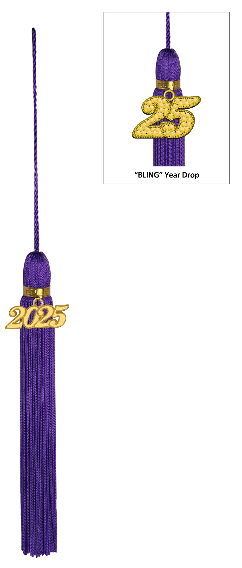 Jumbo Graduation Tassels - 13 colors