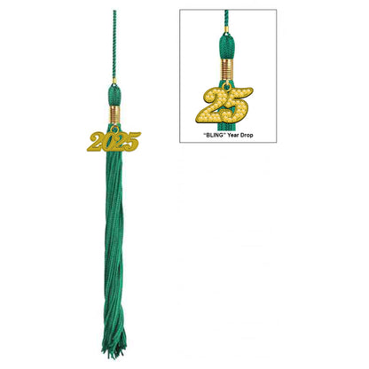 Eco-Friendly Emerald Green High School Graduation Cap & Gown