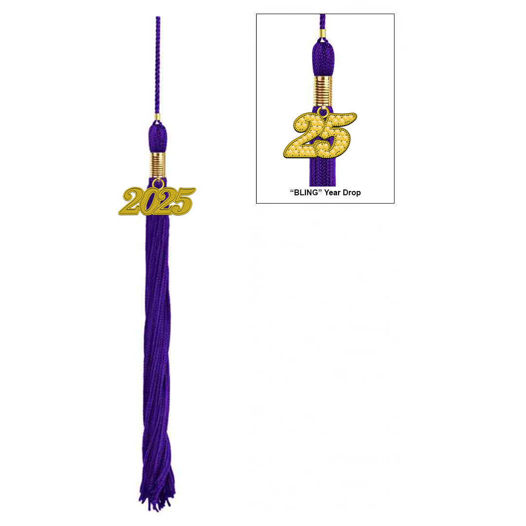 Purple Graduation Tassel - College & High School Tassels