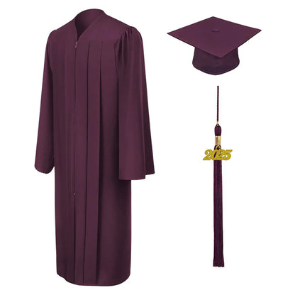 Matte Maroon High School GradCanada